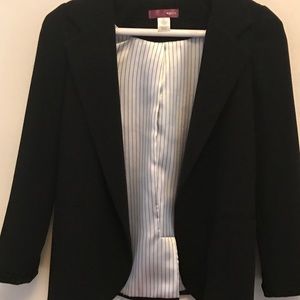 Tweens girls black blazer